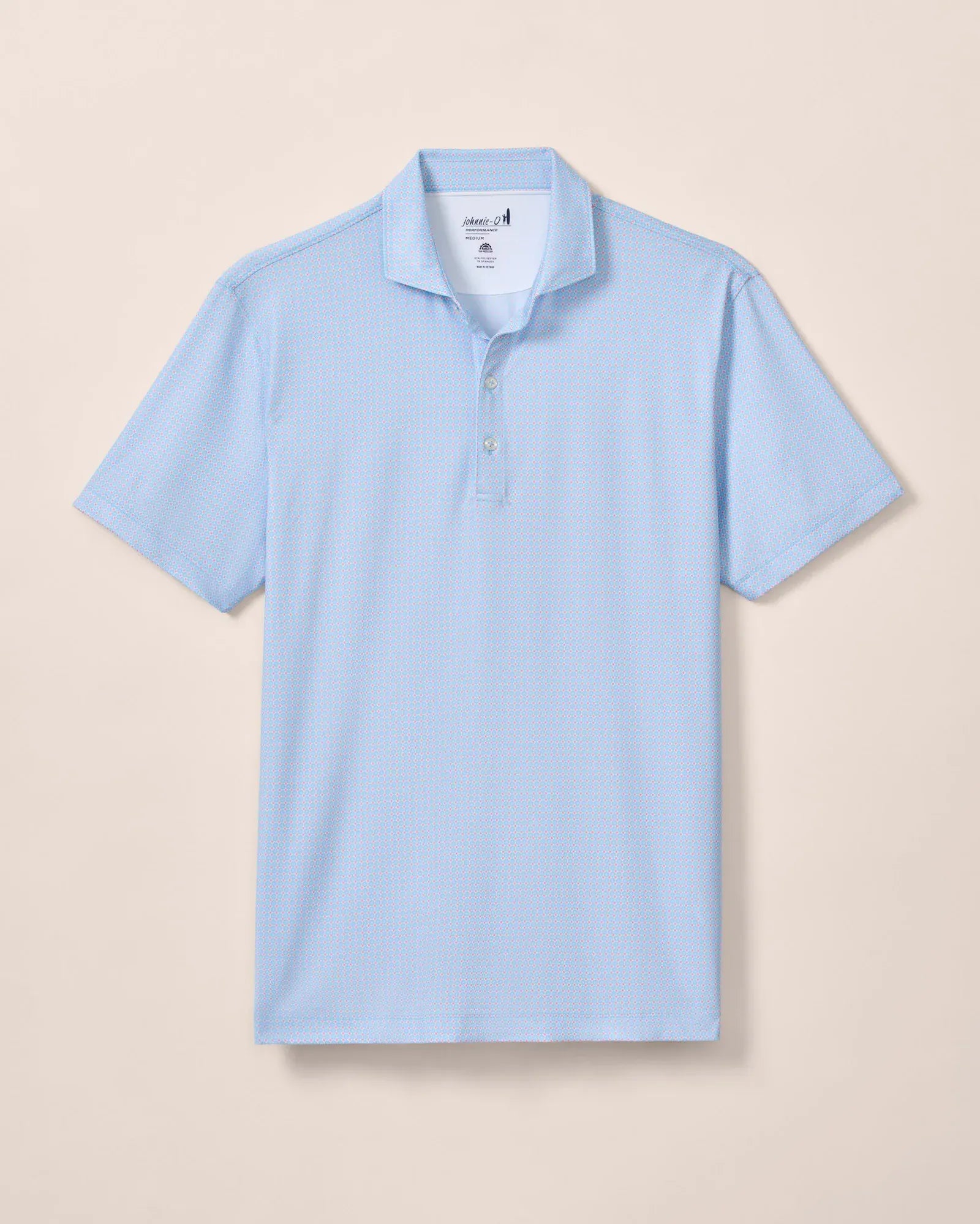 Johnnie-O Polos Julio Performance Jersey Polo in Maliblu