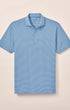 Johnnie-O Polos Lyndonn Stripe Performance Jersey Polo in Kona Lake