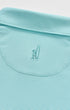 Johnnie-O Polos Lyndonn Stripe Performance Jersey Polo in Tropical Celeste