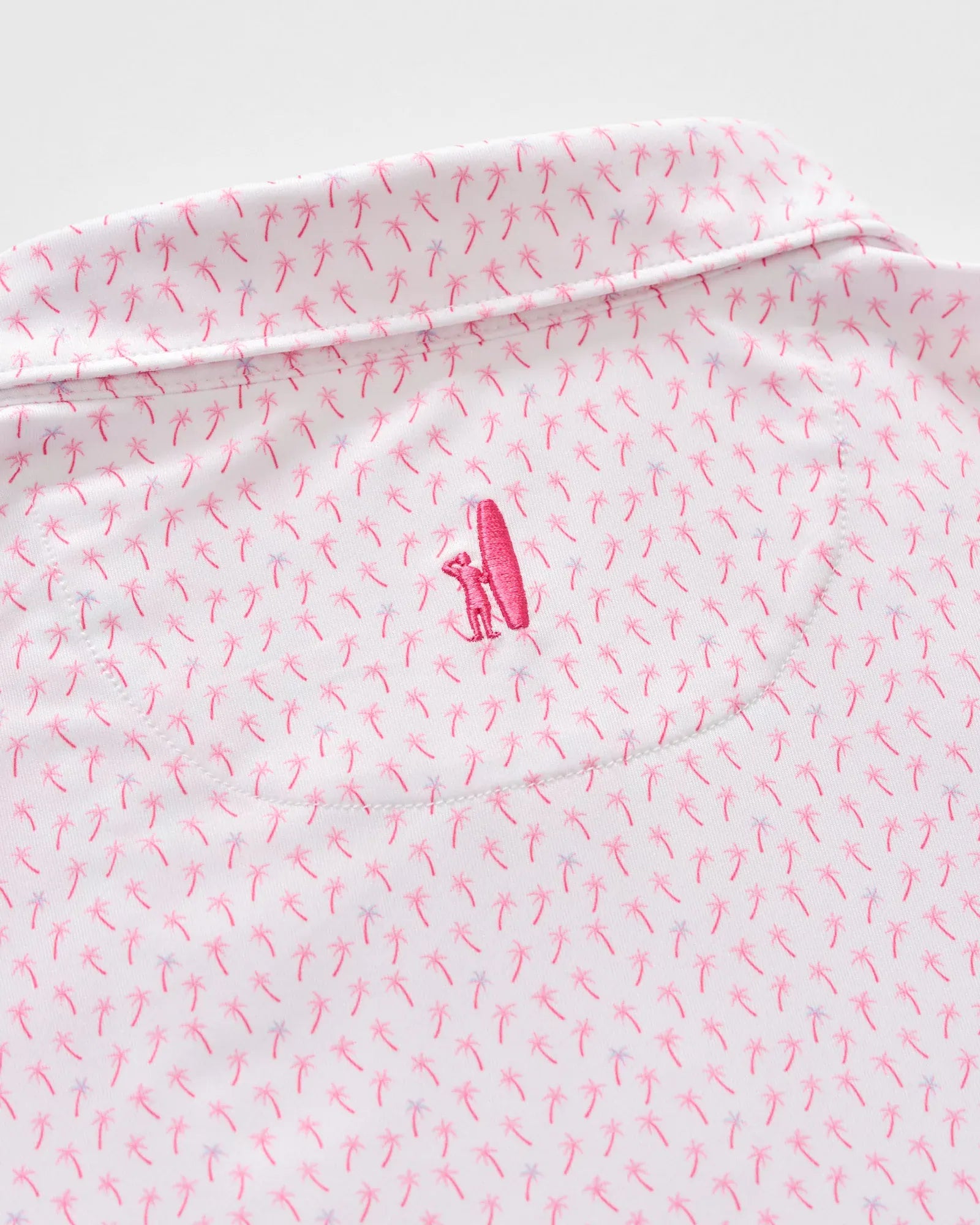 Johnnie-O Polos Marina Performance Jersey Polo in Punch