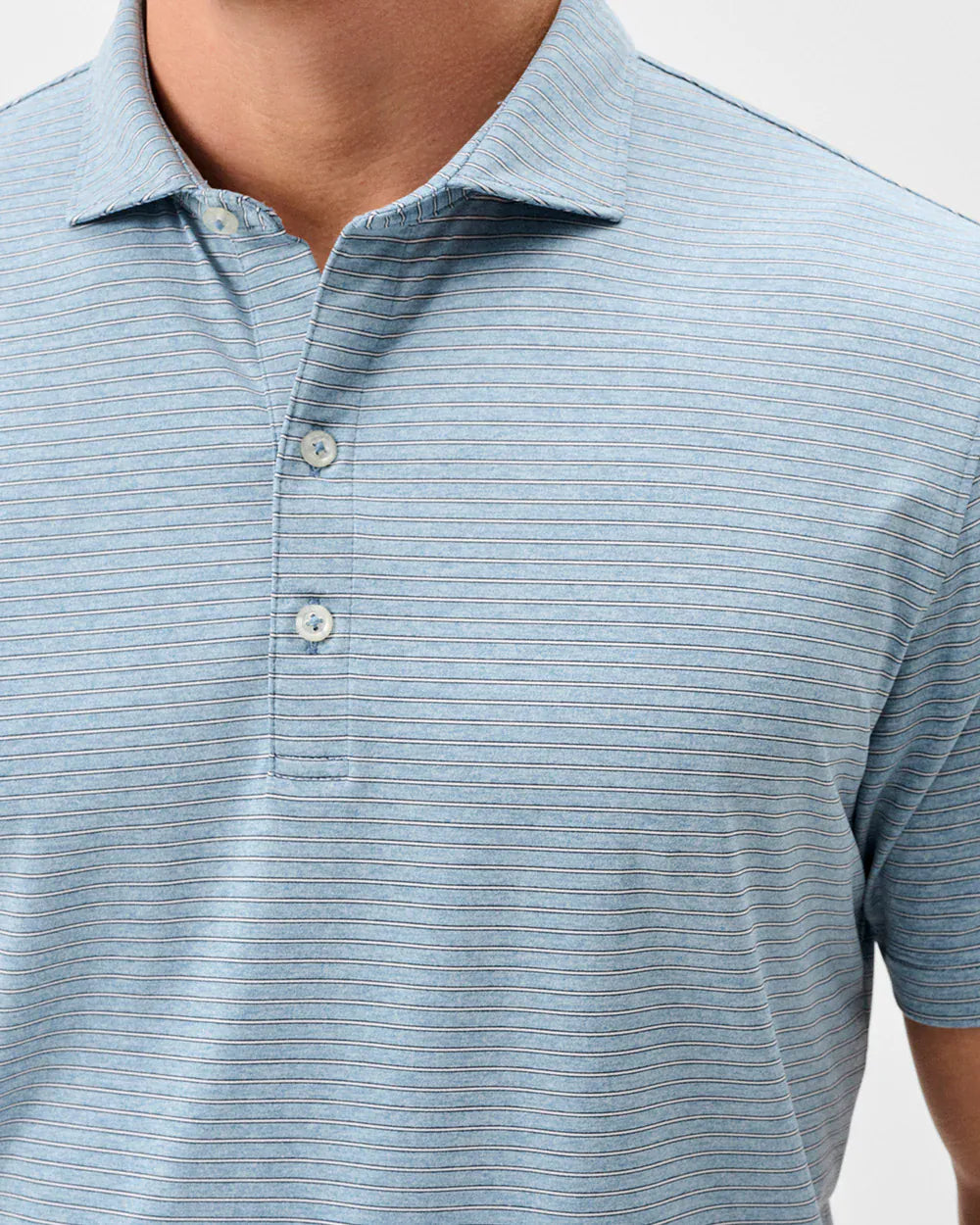 Johnnie-O Polos Michael Stripe Performance Jersey Polo