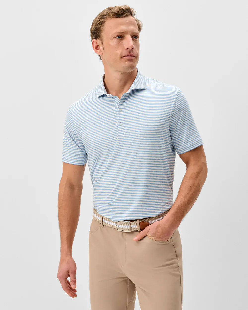 Johnnie-O Polos Performance Featherweight Polo