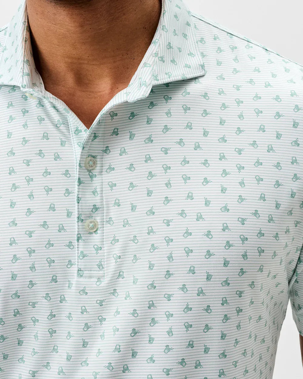 Johnnie-O Polos Performance Featherweight Polo