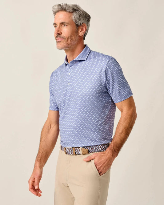 Johnnie O Polos Performance Jersey Polo - Areca Palm