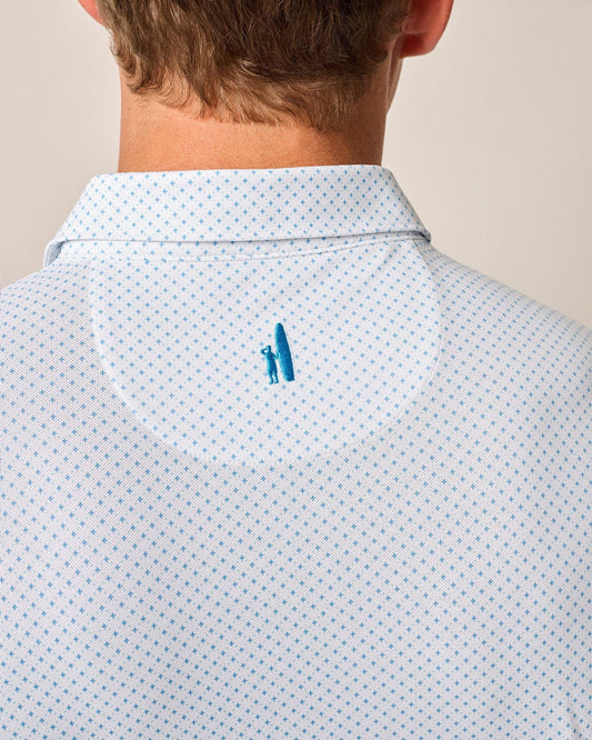 Johnnie O Polos Performance Mesh Polo - Cason Print