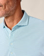 Johnnie-O Polos Performance Mesh Polo - Stetson Stripe