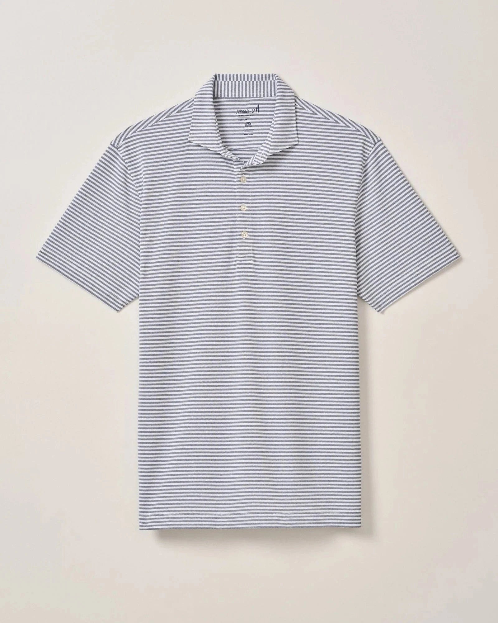 Johnnie-O Polos Performance Mesh Polo - Stetson Stripe