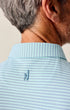 Johnnie-O Polos Performance Mesh Polo - Stetson Stripe