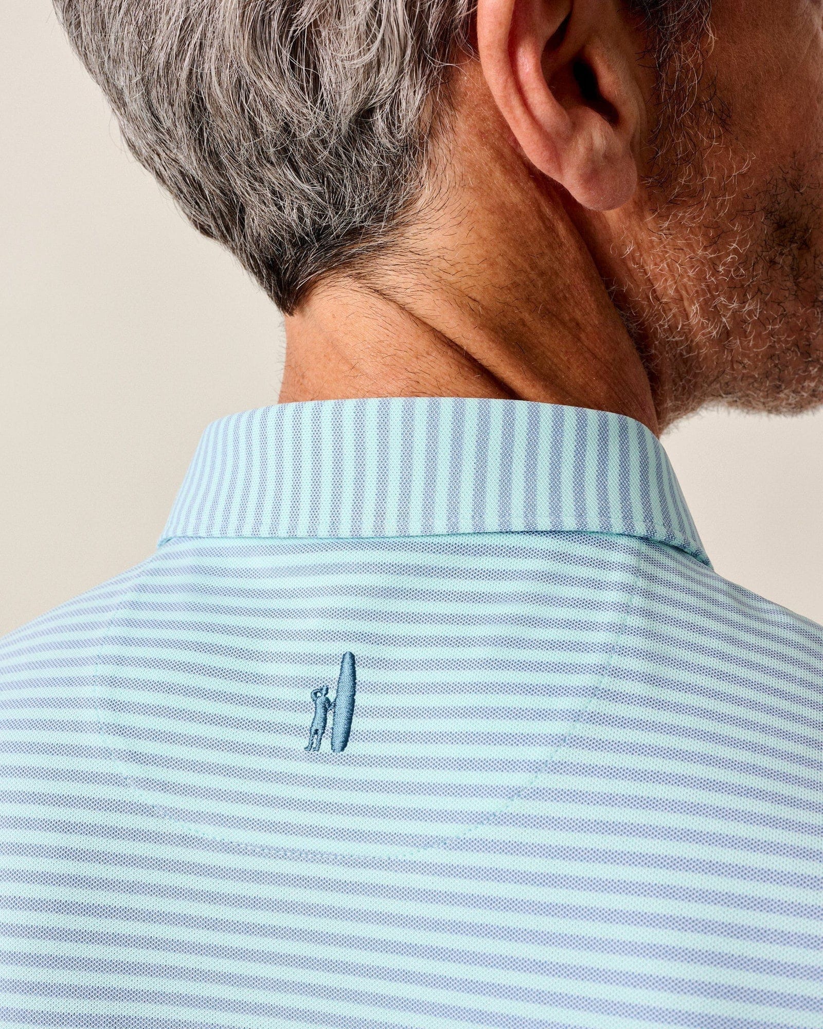 Johnnie-O Polos Performance Mesh Polo - Stetson Stripe