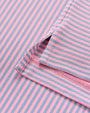 Johnnie O Polos Performance Mesh Polo - Stetson Stripe in Azalea
