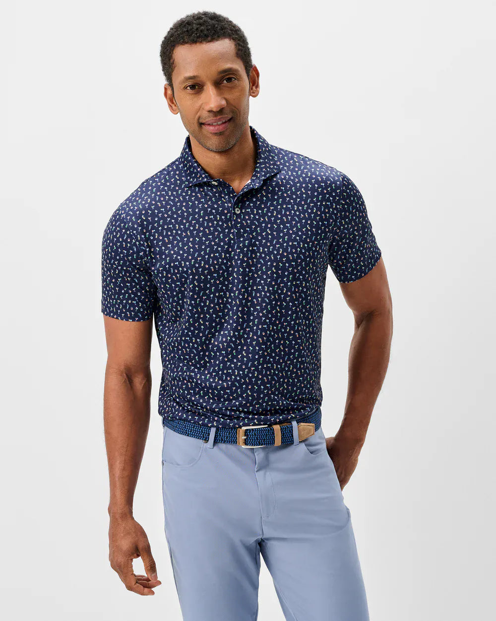 Johnnie-O Polos Pop Tails Performance Jersey Polo