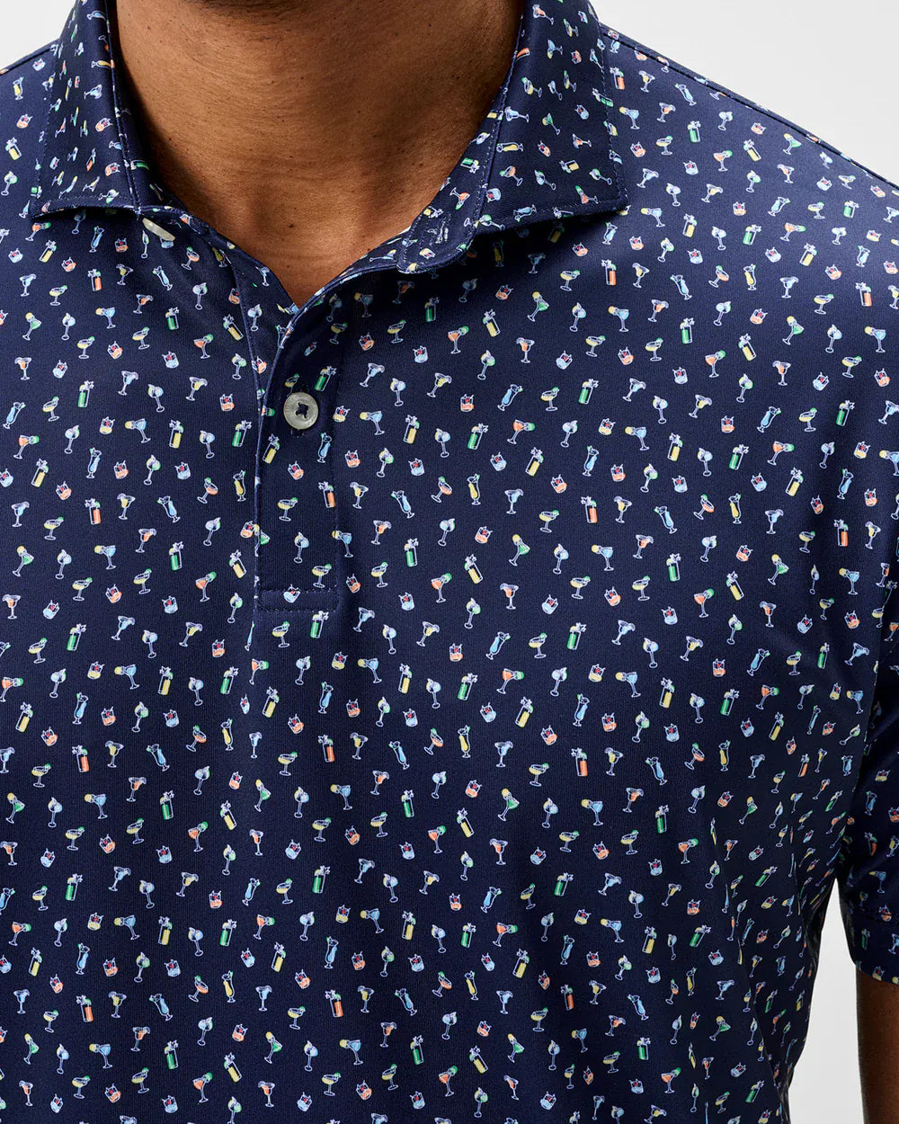 Johnnie-O Polos Pop Tails Performance Jersey Polo