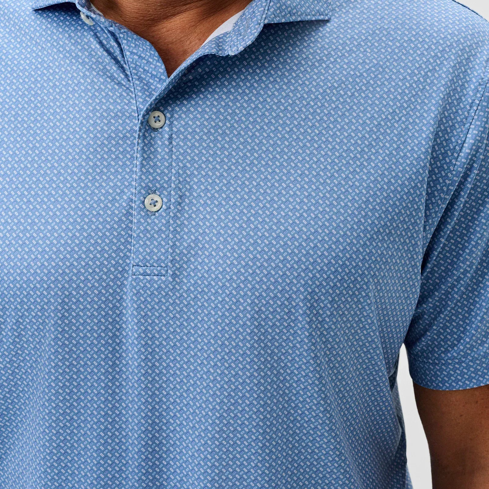 Johnnie-O Polos Ralph Featherweight Performance Polo in Carbon Fiber