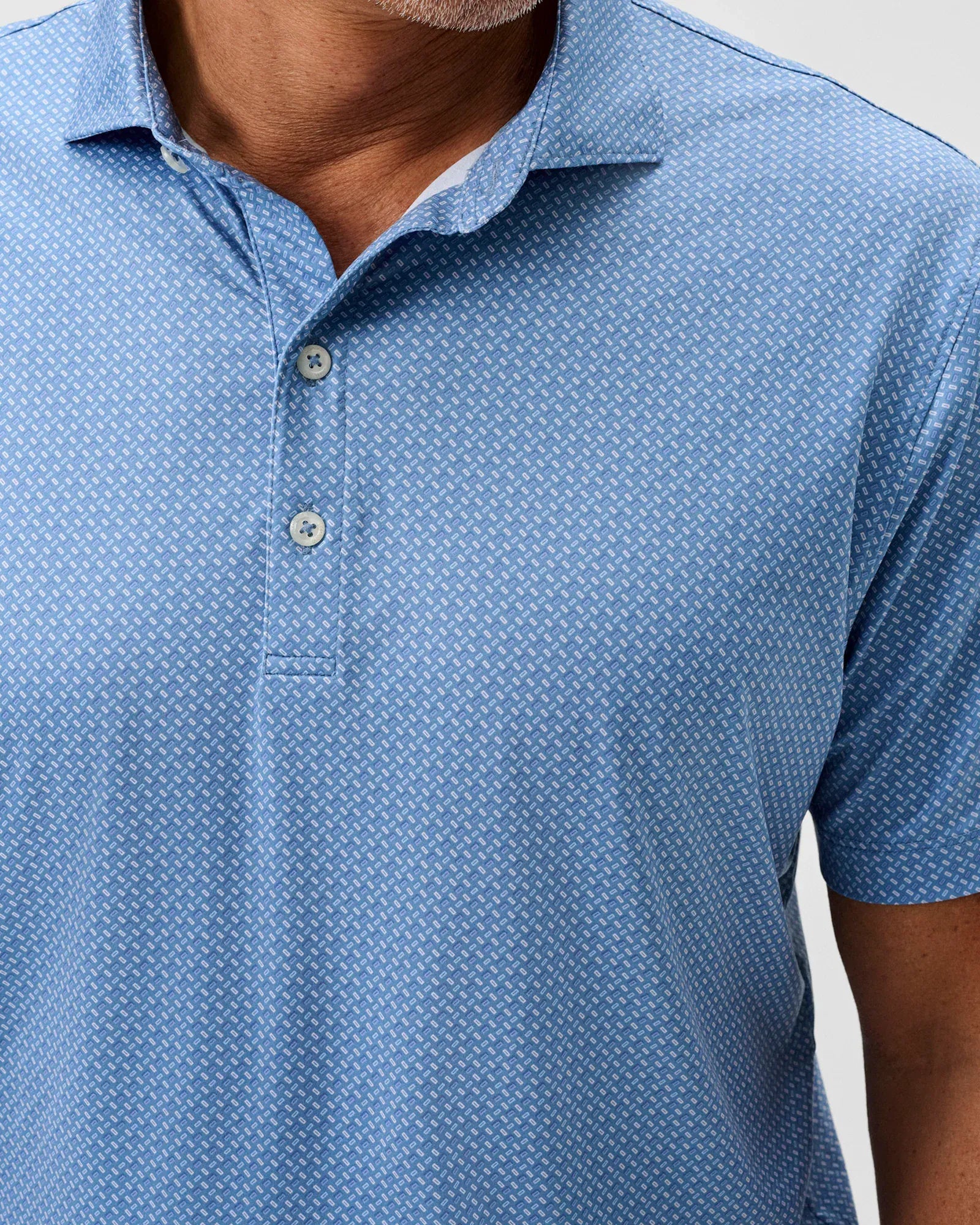 Johnnie-O Polos Ralph Featherweight Performance Polo in Carbon Fiber