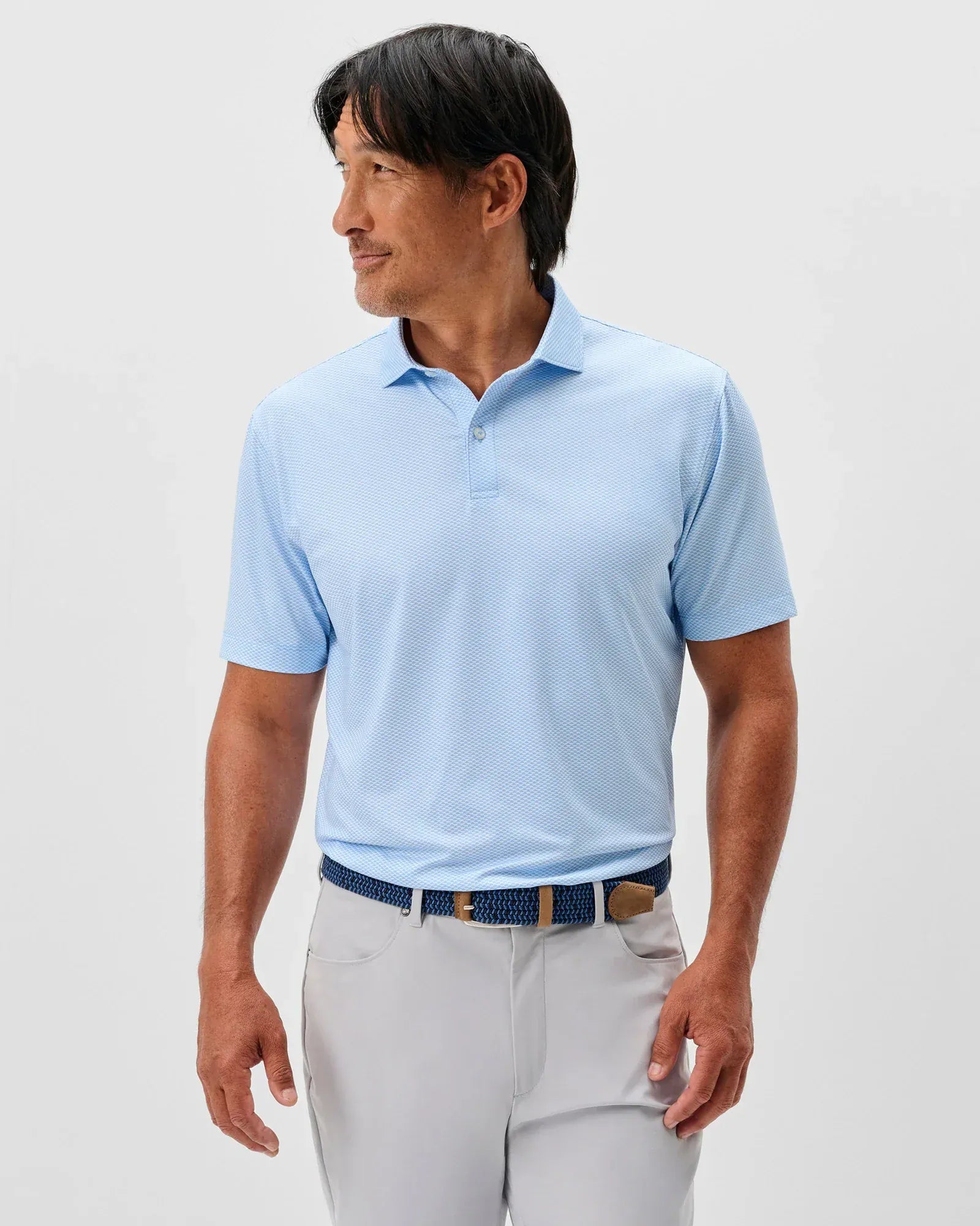 Johnnie-O Polos Rud Performance Jersey Polo in Maliblu