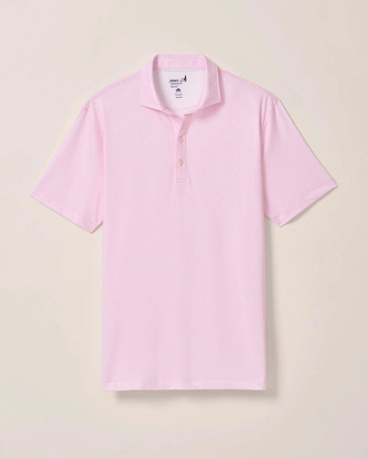 Johnnie O Polos S / Porto Pink Performance Jersey Polo - Island Times