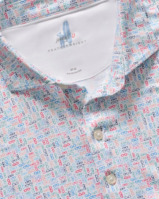 Johnnie O Polos Specs Featherweight Polo