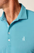 Johnnie-O Polos Stevie Performance Mesh Polo in Haze