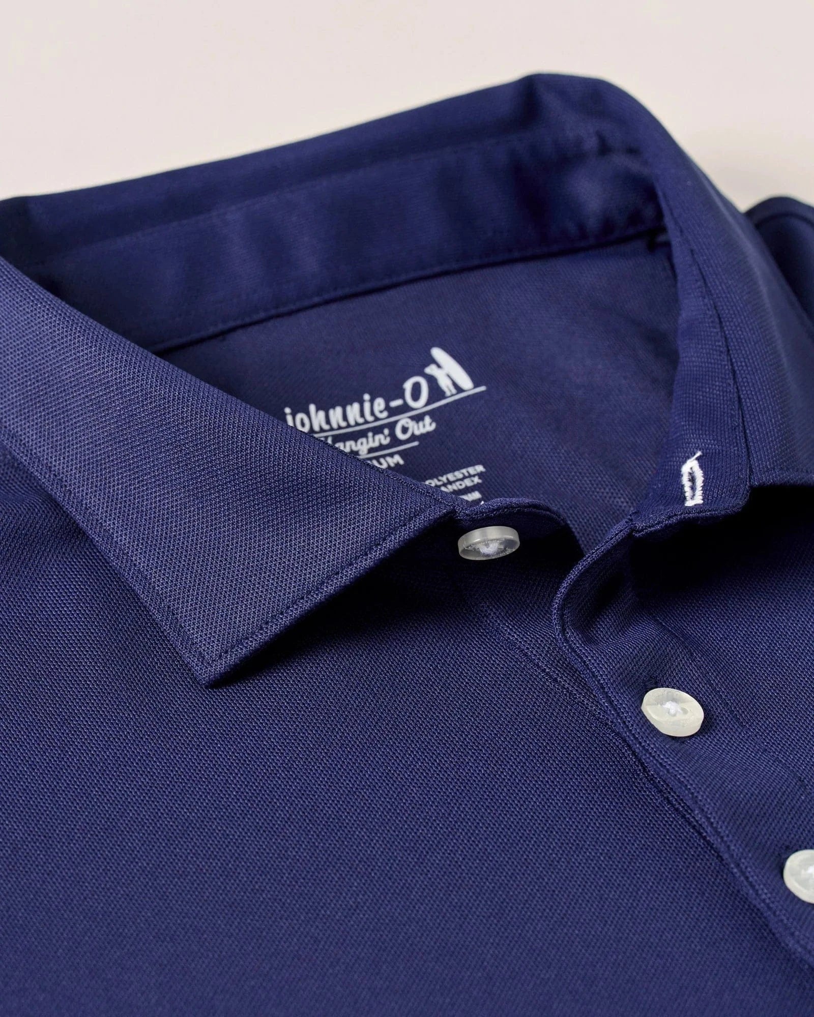Johnnie-O Polos Stevie Performance Mesh Polo in Navy