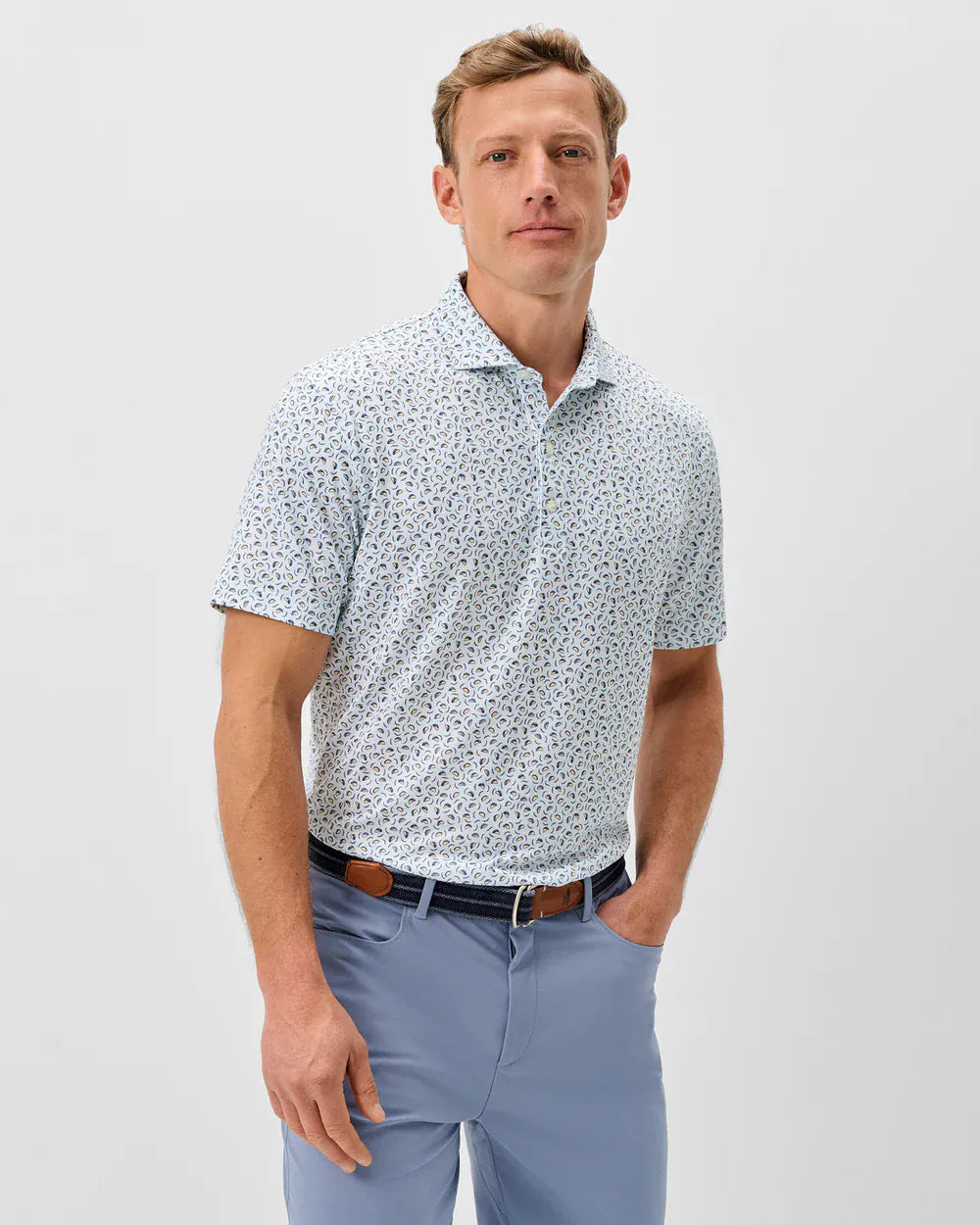 Johnnie-O Polos Taco Tuesday Performance Jersey Polo