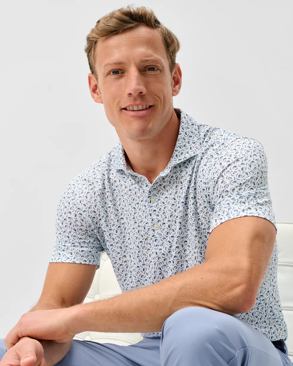 Johnnie-O Polos Taco Tuesday Performance Jersey Polo