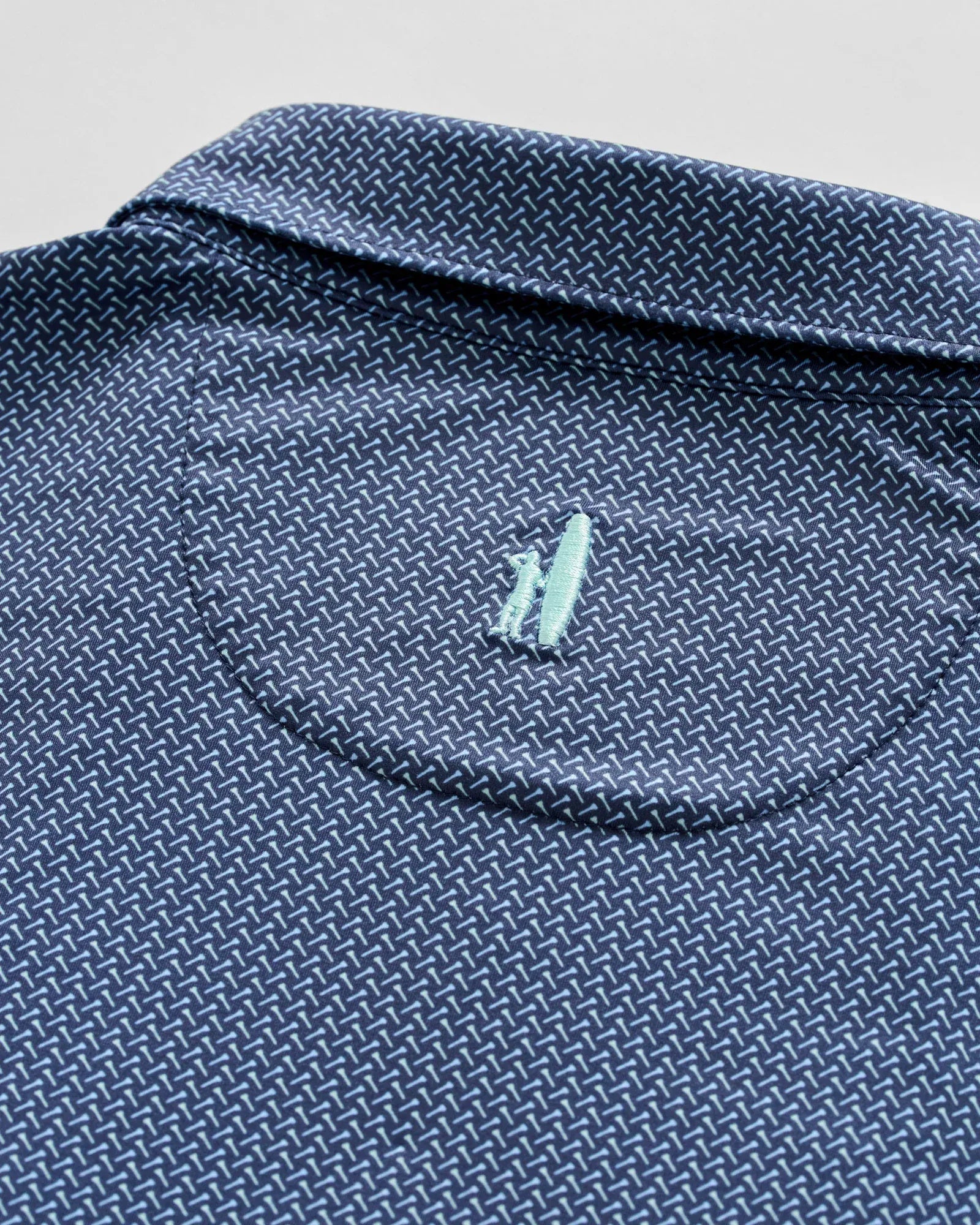 Johnnie-O Polos Tee Party Featherweight Performance Polo in Navy