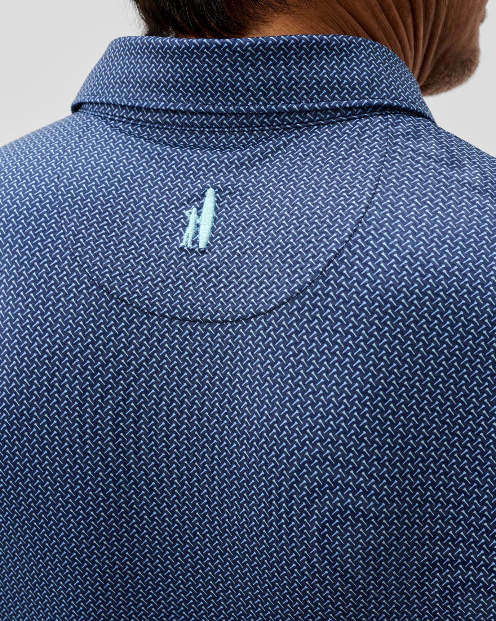 Johnnie-O Polos Tee Party Featherweight Performance Polo in Navy