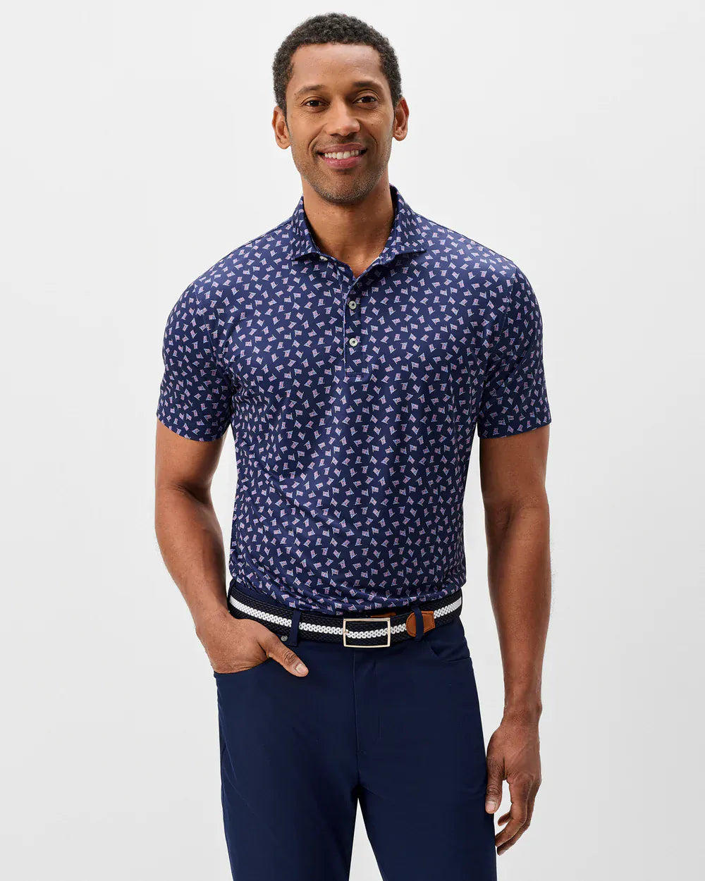 Johnnie-O Polos USA Performance Jersey Polo