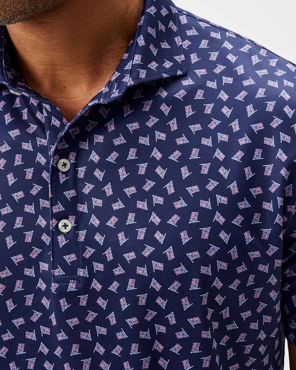 Johnnie-O Polos USA Performance Jersey Polo