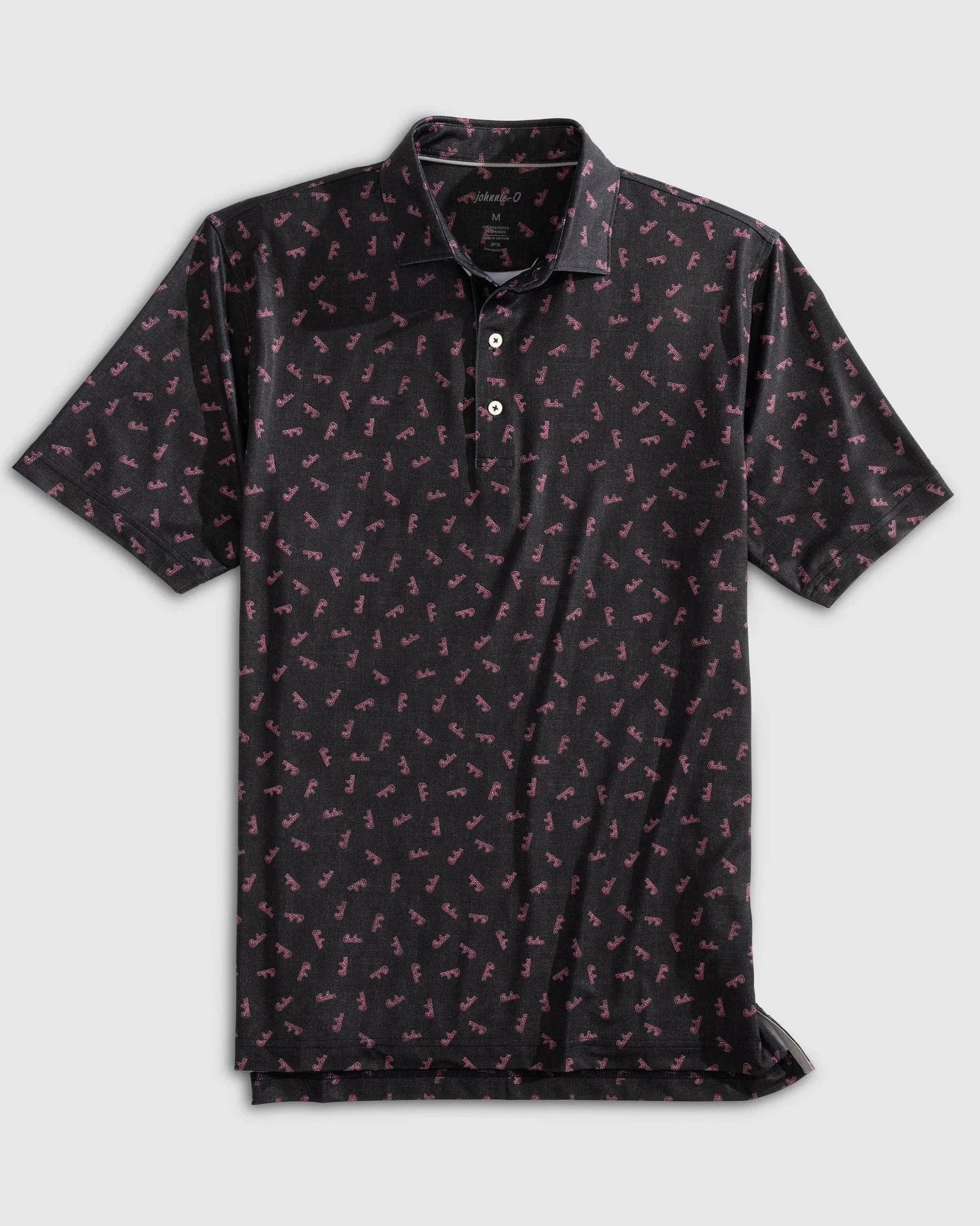 Johnnie O USC Stadium Script Polo - Black – M. Dumas and Sons