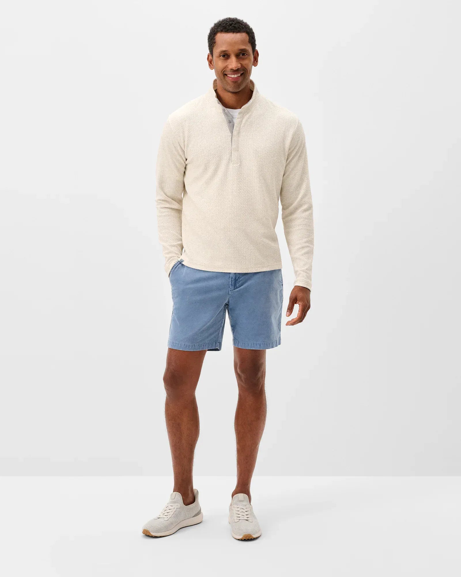 Johnnie-O Shorts Barchers Corduroy Shorts in Laguna Blue