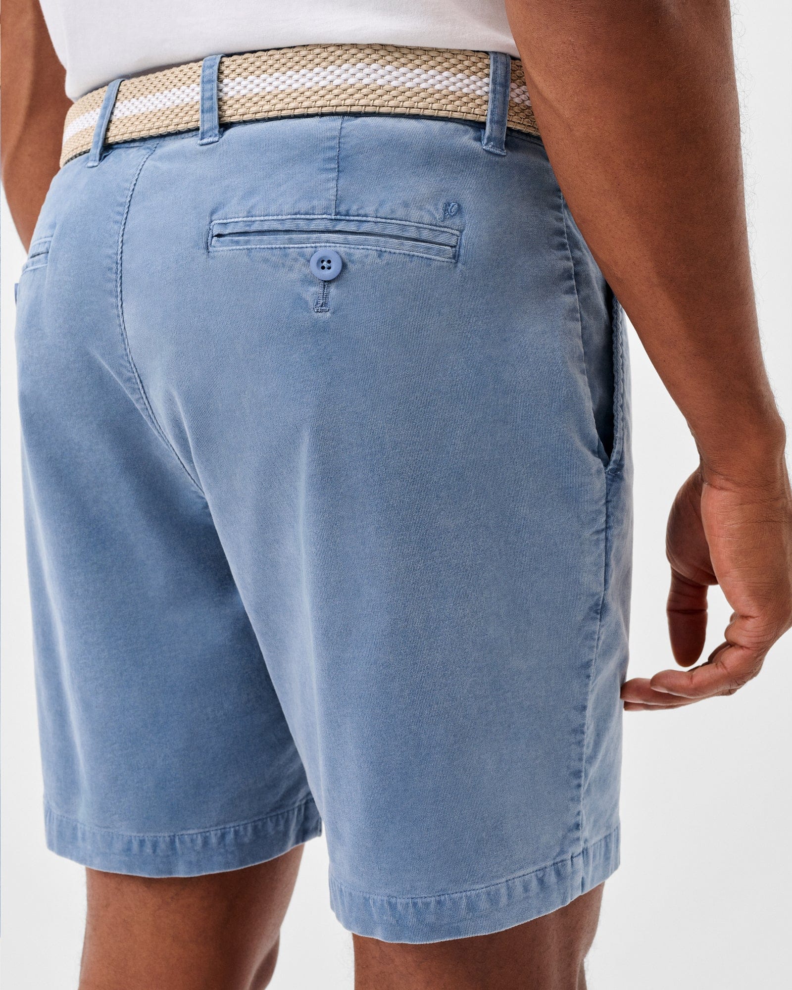 Johnnie-O Shorts Barchers Corduroy Shorts in Laguna Blue