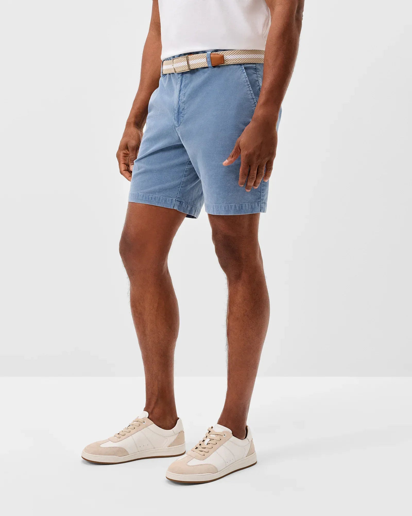 Johnnie-O Shorts Barchers Corduroy Shorts in Laguna Blue