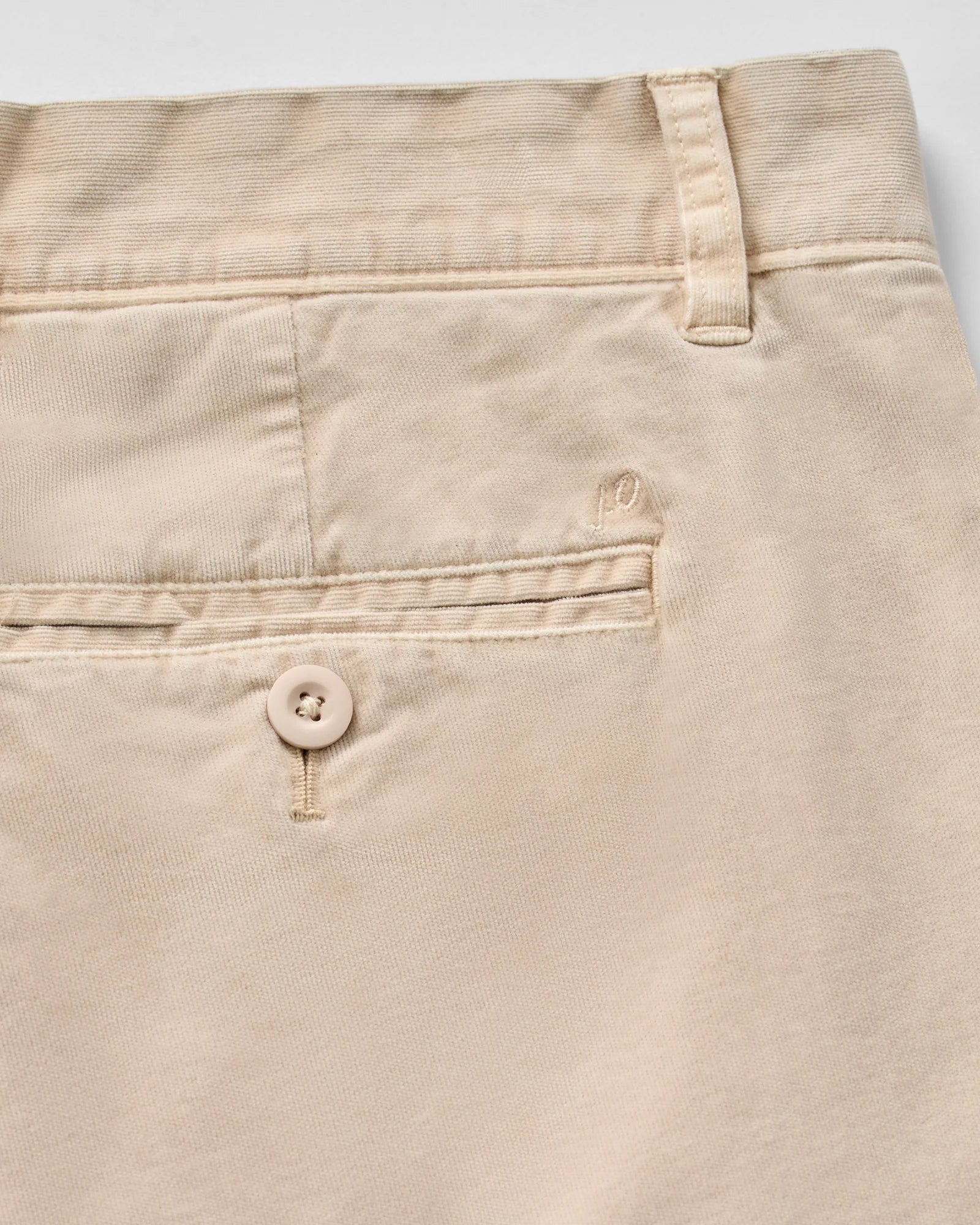 Johnnie-O Shorts Barchers Corduroy Shorts in Stone