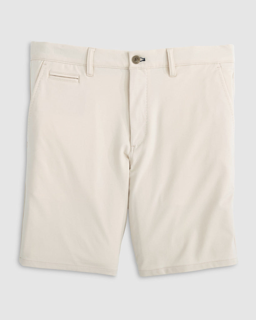 Johnnie O Shorts Jupiter Cotton Performance Shorts - Stone