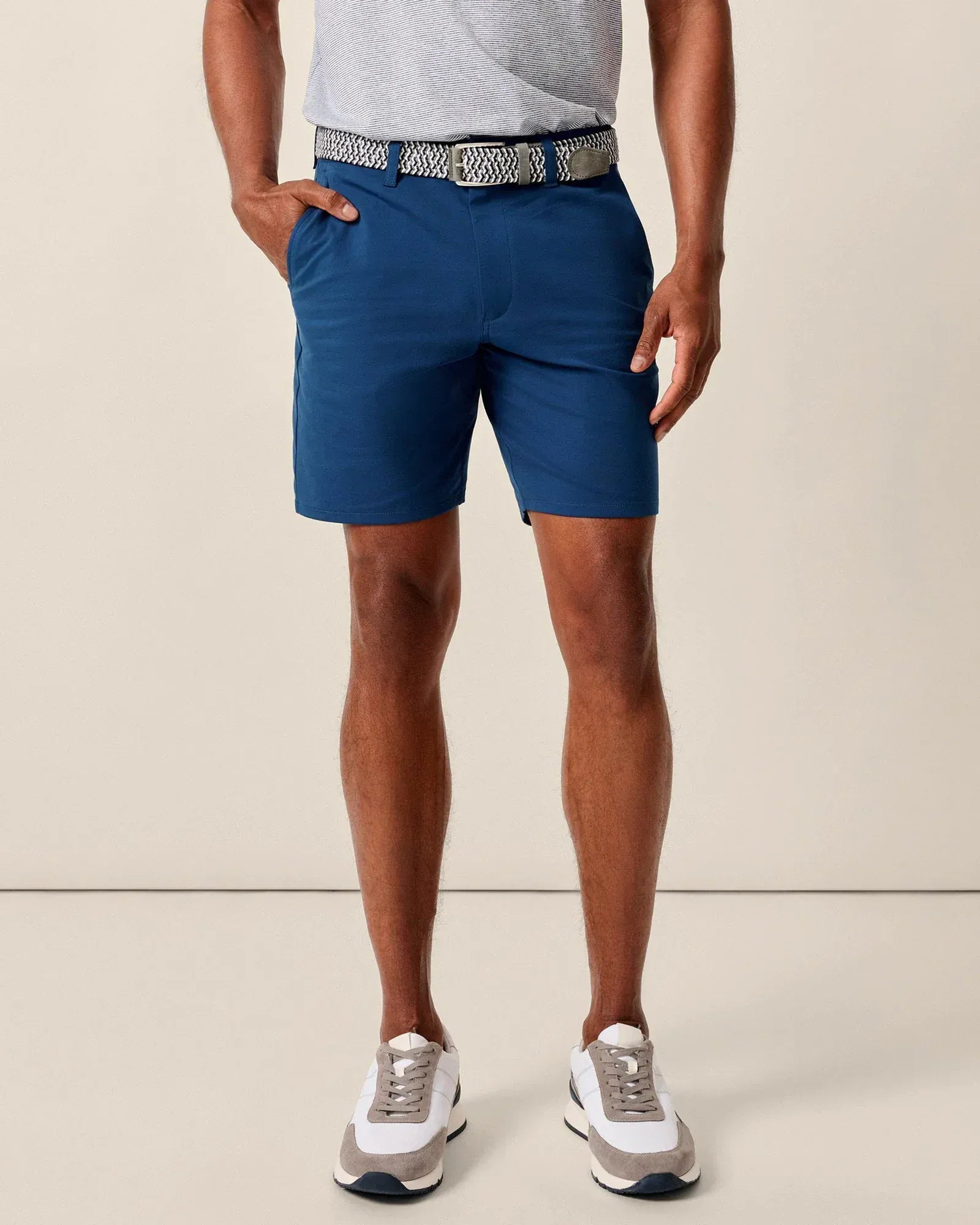Johnnie-O Shorts Jupiters Cotton Performance Shorts in Lake