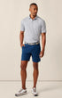 Johnnie-O Shorts Jupiters Stretch Cotton Performance Shorts in Lake