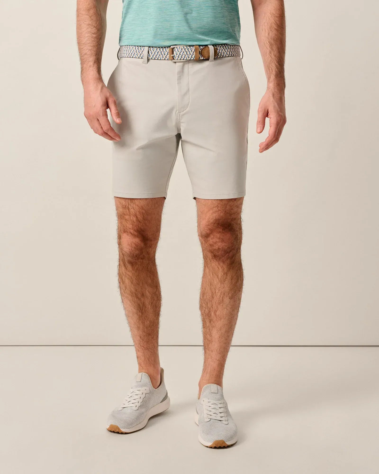 Johnnie-O Shorts Jupiters Stretch Cotton Performance Shorts in Seal