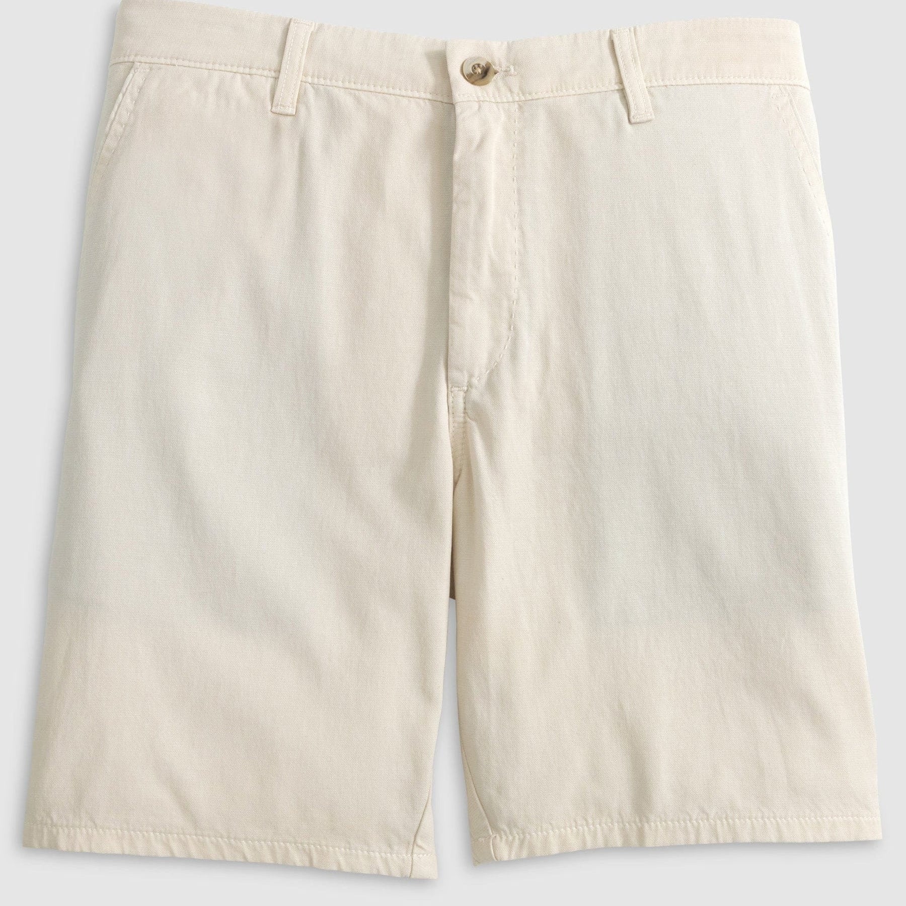 Johnnie O Shorts Nassau Cotton Blend Shorts 8" - Stone