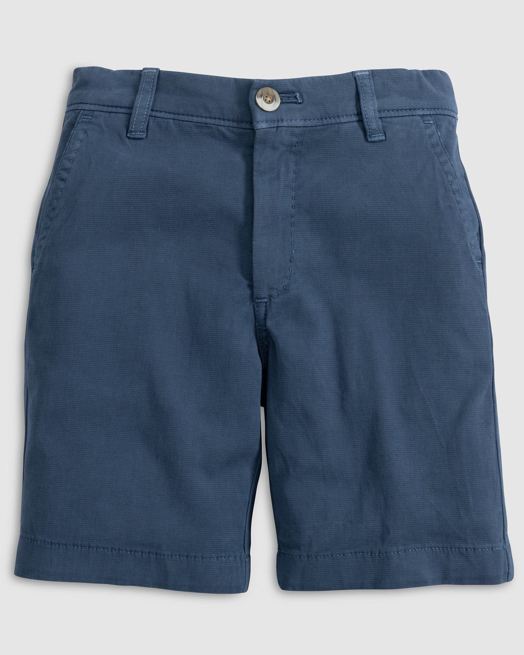 Johnnie O Shorts Nassau Cotton Blend Shorts 8" - Wake
