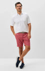 Johnnie-O Shorts Nassau Cotton Blend Shorts in Washed Red