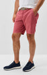 Johnnie-O Shorts Nassau Cotton Blend Shorts in Washed Red