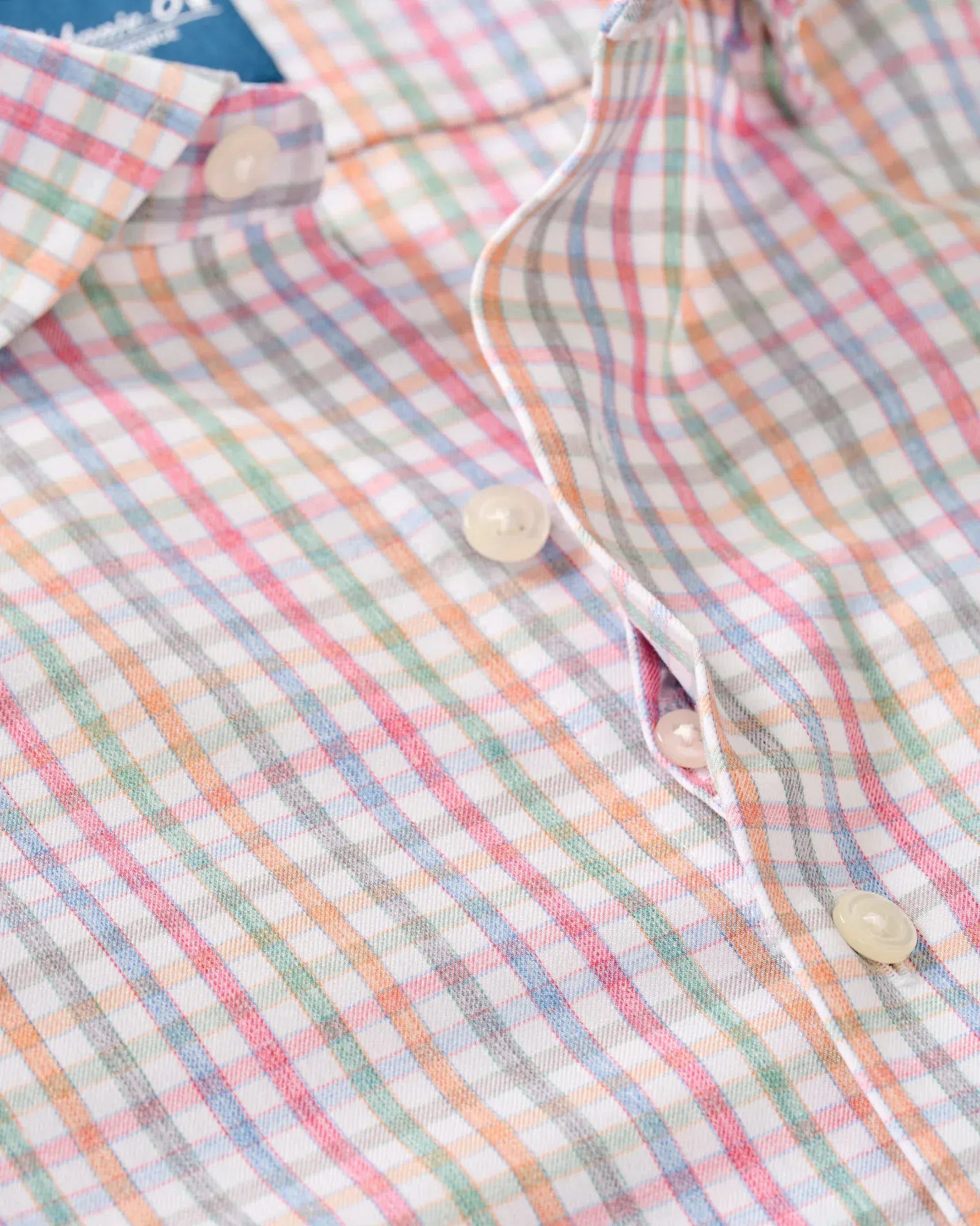 Johnnie-O Sport Shirts Albie Everyday Performance Button Down Shirt in White