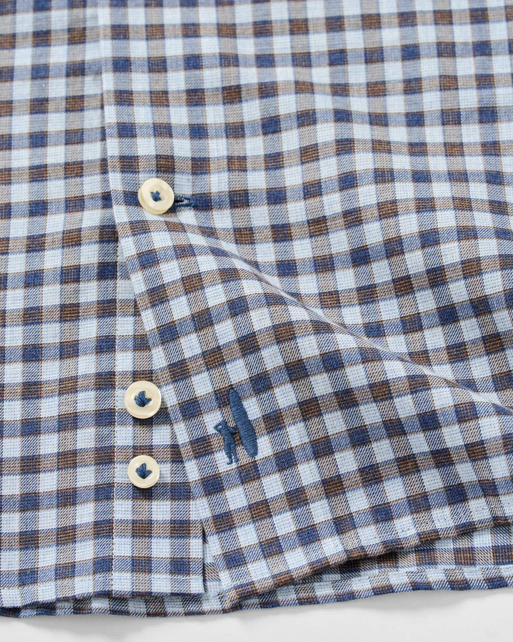 Johnnie-O Sport Shirts Amalfi Gingham Top Shelf Cotton Button Down Shirt