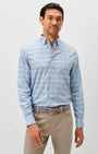 Johnnie-O Sport Shirts Basswood Plaid Everyday Performance Button Down Shirt