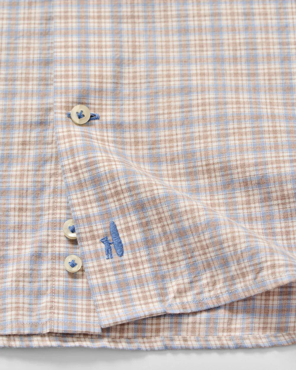 Johnnie-O Sport Shirts Bayview Pane Top Shelf Cotton Button Down Shirt