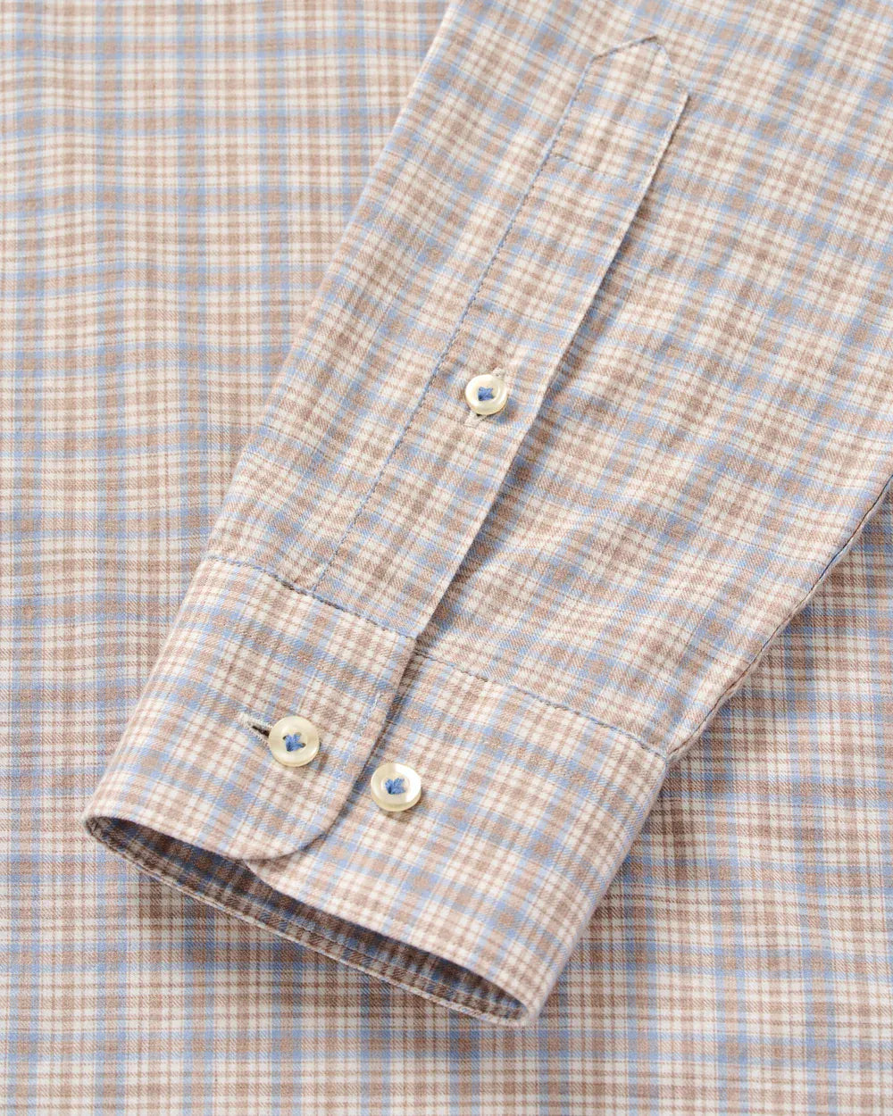 Johnnie-O Sport Shirts Bayview Pane Top Shelf Cotton Button Down Shirt