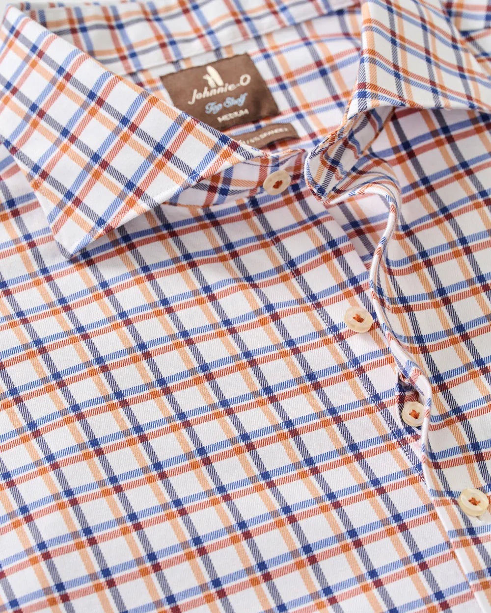 Johnnie-O Sport Shirts Bipane Top Shelf Stretch Twill Button Down Shirt