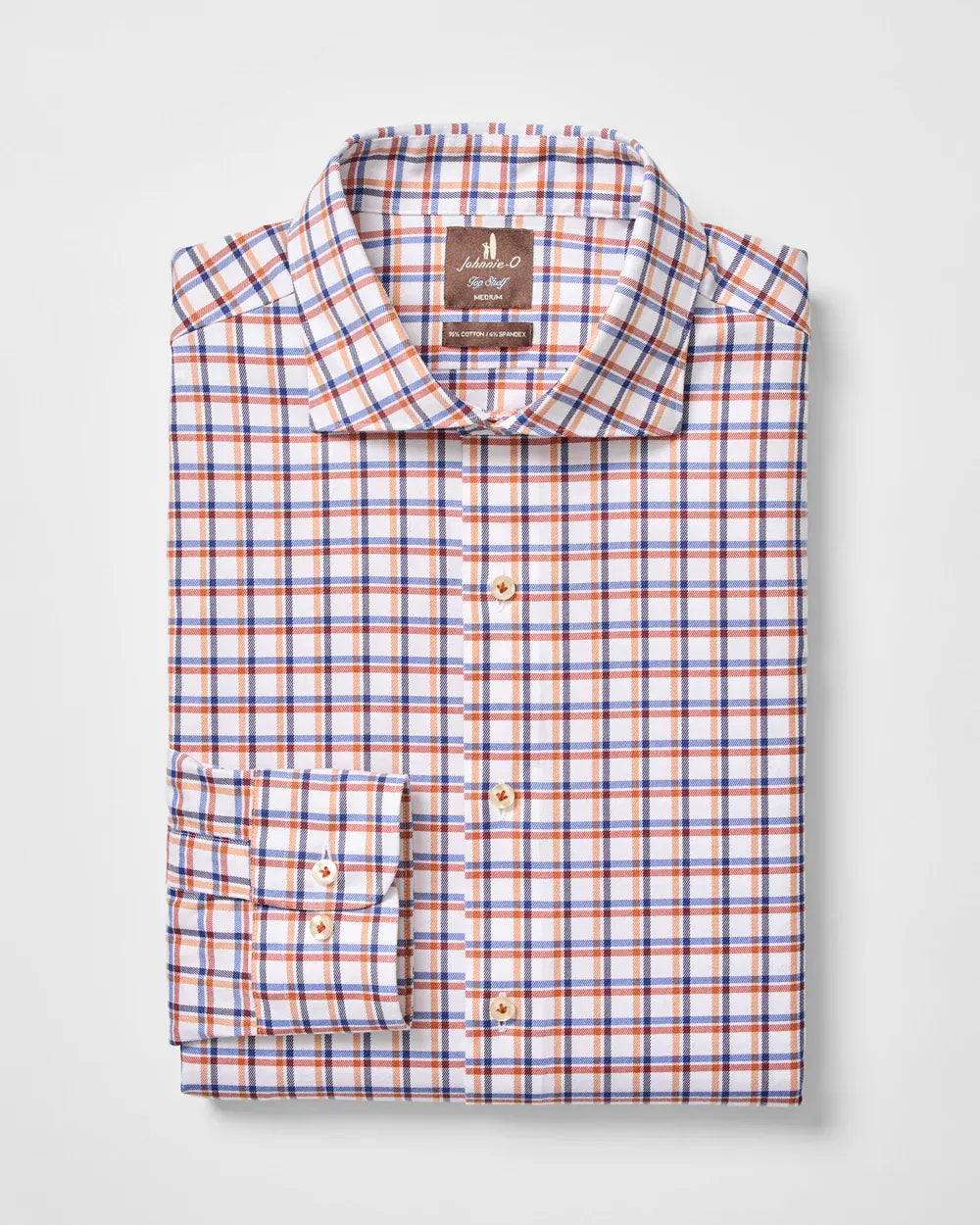 Johnnie-O Sport Shirts Bipane Top Shelf Stretch Twill Button Down Shirt