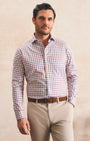 Johnnie-O Sport Shirts Bipane Top Shelf Stretch Twill Button Down Shirt